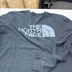 The North Face Charcoal Long Sleeve Tee
